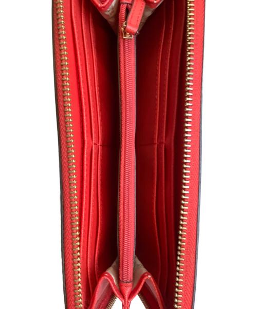 MICHAEL KORS（マイケル・コース）MICHAEL KORS (マイケル・コース) 長財布 レッドの古着・服飾アイテム