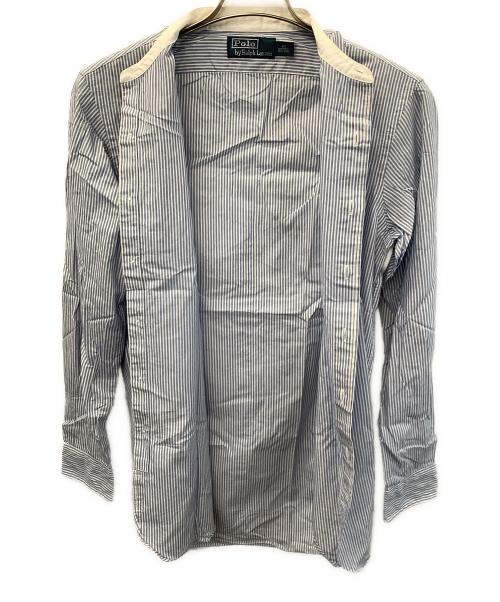 POLO RALPH LAUREN（ポロ・ラルフローレン）POLO RALPH LAUREN (ポロ・ラルフローレン) 長袖シャツ ブルー サイズ:XSの古着・服飾アイテム