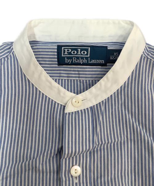 POLO RALPH LAUREN（ポロ・ラルフローレン）POLO RALPH LAUREN (ポロ・ラルフローレン) 長袖シャツ ブルー サイズ:XSの古着・服飾アイテム