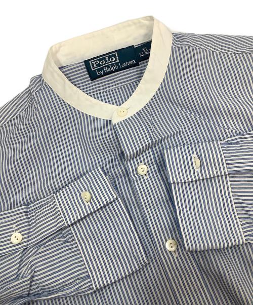 POLO RALPH LAUREN（ポロ・ラルフローレン）POLO RALPH LAUREN (ポロ・ラルフローレン) 長袖シャツ ブルー サイズ:XSの古着・服飾アイテム