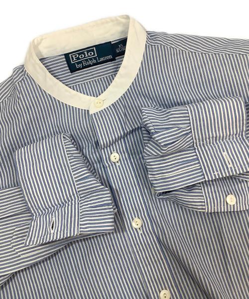 POLO RALPH LAUREN（ポロ・ラルフローレン）POLO RALPH LAUREN (ポロ・ラルフローレン) 長袖シャツ ブルー サイズ:XSの古着・服飾アイテム