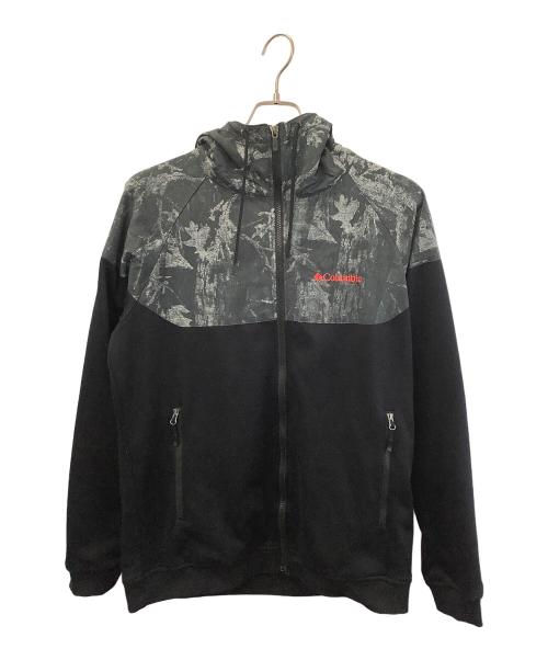 Columbia（コロンビア）Columbia (コロンビア) レッド テーブル パインズ パターンド フルジップ フーディー ブラック サイズ:Lの古着・服飾アイテム
