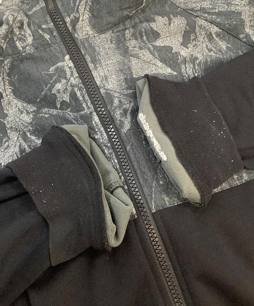 Columbia（コロンビア）Columbia (コロンビア) レッド テーブル パインズ パターンド フルジップ フーディー ブラック サイズ:Lの古着・服飾アイテム