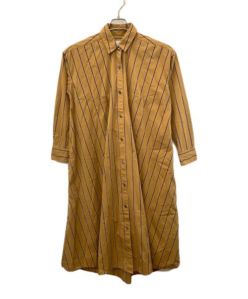 ticca（ティッカ）ticca (ティッカ) シャツワンピース ブラウン サイズ:Freeの古着・服飾アイテム