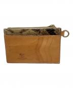 IL BISONTEイル ビゾンテ）の古着「ネックフラグメントケース」｜ブラウン