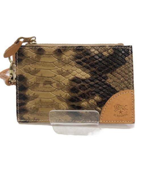 IL BISONTE（イル ビゾンテ）IL BISONTE (イル ビゾンテ) ネックフラグメントケース ブラウンの古着・服飾アイテム