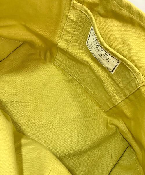 R&D.M.Co-OLDMAN'S TAILOR（オールドマンズテイラー）R&D.M.Co-OLDMAN'S TAILOR (オールドマンズテイラー) トートバッグ イエローの古着・服飾アイテム