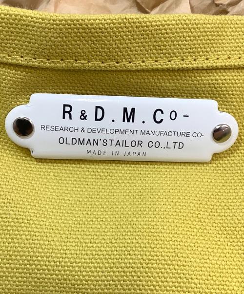 R&D.M.Co-OLDMAN'S TAILOR（オールドマンズテイラー）R&D.M.Co-OLDMAN'S TAILOR (オールドマンズテイラー) トートバッグ イエローの古着・服飾アイテム