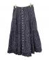 MARC JACOBS（マークジェイコブス）の古着「フレアスカート」｜ネイビー×ホワイト