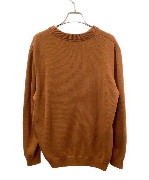 BLACK LABEL CRESTBRIDGE（ブラックレーベル クレストブリッジ）BLACK LABEL CRESTBRIDGE (ブラックレーベル クレストブリッジ) 厚手ニット ブラウン サイズ:Mの古着・服飾アイテム