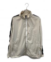 New Era（ニューエラ）の古着「ナイロンジャケット」｜ベージュ×ブラック