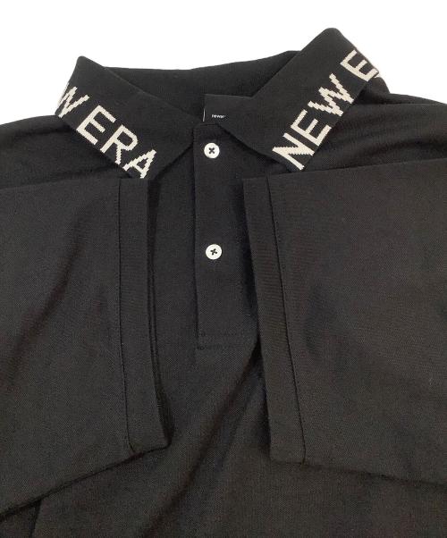 New Era（ニューエラ）New Era (ニューエラ) ポロシャツ ブラック サイズ:XLの古着・服飾アイテム