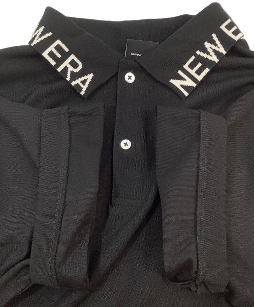 New Era（ニューエラ）New Era (ニューエラ) ポロシャツ ブラック サイズ:XLの古着・服飾アイテム