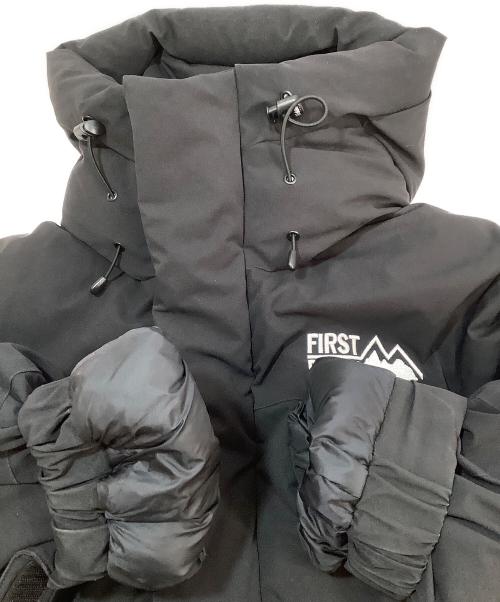 FIRST DOWN（ファーストダウン）FIRST DOWN (ファーストダウン) ダウンジャケット ブラック サイズ:Sの古着・服飾アイテム