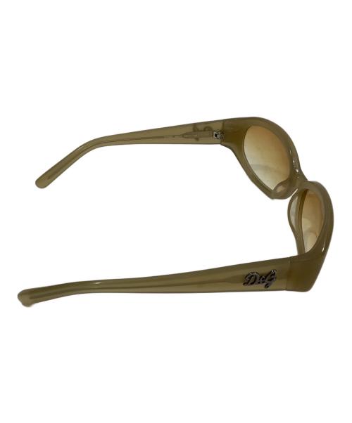 DOLCE & GABBANA（ドルチェ＆ガッバーナ）DOLCE & GABBANA (ドルチェ＆ガッバーナ) サングラス ベージュの古着・服飾アイテム