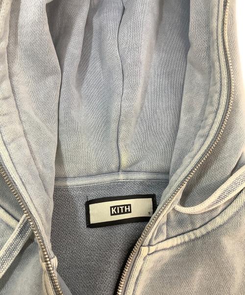 KITH（キス）KITH (キス) ジップパーカー インディゴ サイズ:Sの古着・服飾アイテム