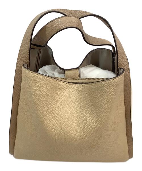 Kate Spade（ケイトスペード）Kate Spade (ケイトスペード) 2WAYバッグ ベージュの古着・服飾アイテム