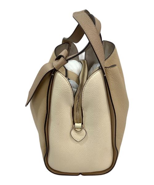 Kate Spade（ケイトスペード）Kate Spade (ケイトスペード) 2WAYバッグ ベージュの古着・服飾アイテム