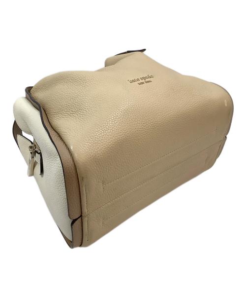 Kate Spade（ケイトスペード）Kate Spade (ケイトスペード) 2WAYバッグ ベージュの古着・服飾アイテム