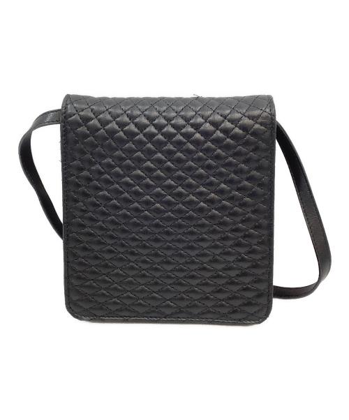 BALLY（バリー）BALLY (バリー) キルティングショルダーバッグ ブラックの古着・服飾アイテム