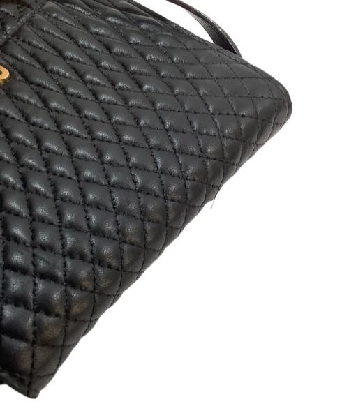 BALLY（バリー）BALLY (バリー) キルティングショルダーバッグ ブラックの古着・服飾アイテム