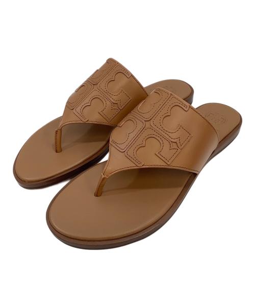 TORY BURCH（トリーバーチ）TORY BURCH (トリーバーチ) サンダル ブラウン サイズ:6 2/1の古着・服飾アイテム