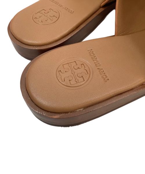 TORY BURCH（トリーバーチ）TORY BURCH (トリーバーチ) サンダル ブラウン サイズ:6 2/1の古着・服飾アイテム