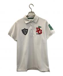 PEARLY GATES（パーリーゲイツ）の古着「ポロシャツ」｜ホワイト