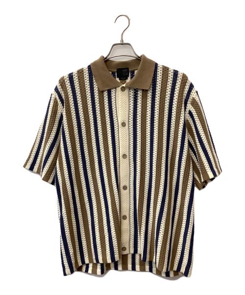 New Era（ニューエラ）New Era (ニューエラ) 半袖シャツ ベージュ サイズ:Mの古着・服飾アイテム