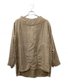 wafu（ワフー）の古着「長袖ブラウス」｜うつぶし色