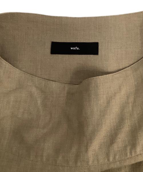 wafu（ワフー）wafu (ワフー) 長袖ブラウス うつぶし色 サイズ:2の古着・服飾アイテム