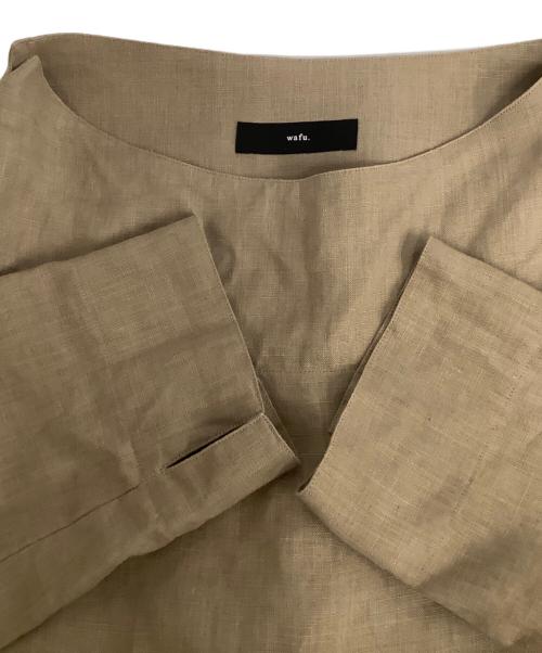 wafu（ワフー）wafu (ワフー) 長袖ブラウス うつぶし色 サイズ:2の古着・服飾アイテム