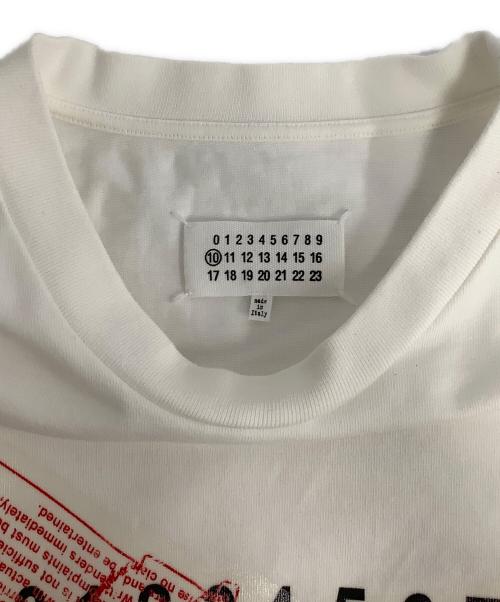 Maison Margiela（メゾンマルジェラ）Maison Margiela (メゾンマルジェラ) 半袖Tシャツ ホワイト サイズ:46の古着・服飾アイテム