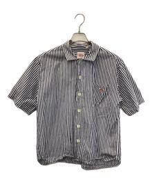 DANTON（ダントン）の古着「半袖シャツ」｜ブルー