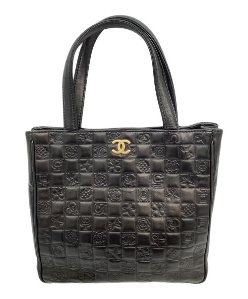 CHANEL（シャネル）CHANEL (シャネル) ハンドバッグ ブラックの古着・服飾アイテム