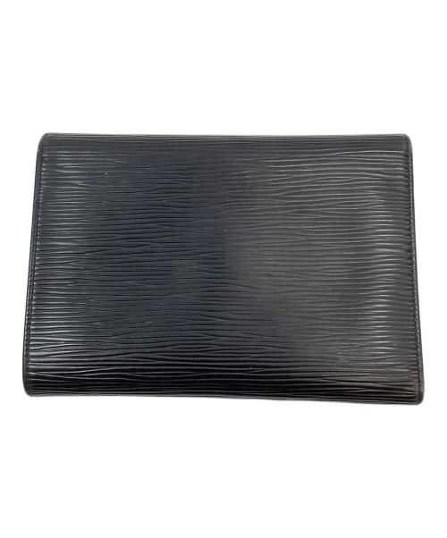 LOUIS VUITTON（ルイ ヴィトン）LOUIS VUITTON (ルイ ヴィトン) 3つ折り財布 ブラックの古着・服飾アイテム