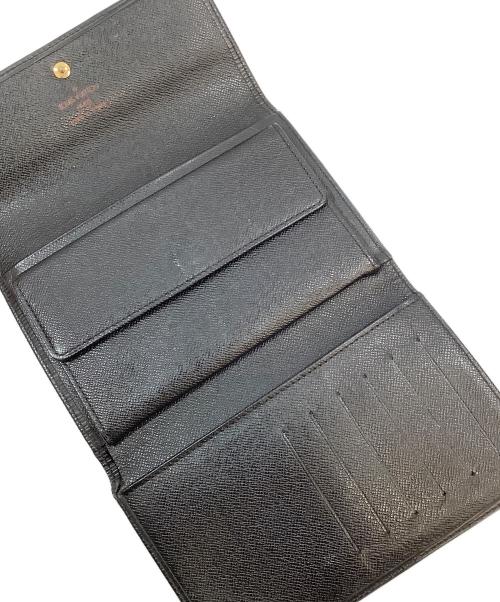 LOUIS VUITTON（ルイ ヴィトン）LOUIS VUITTON (ルイ ヴィトン) 3つ折り財布 ブラックの古着・服飾アイテム