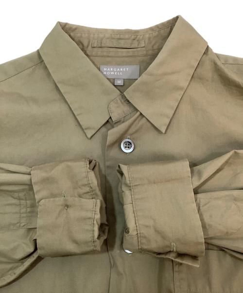 MARGARET HOWELL（マーガレットハウエル）MARGARET HOWELL (マーガレットハウエル) 長袖シャツ カーキ サイズ:Mの古着・服飾アイテム