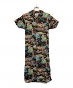 BEAMS×Sun Surfビームス×サンサーフ）の古着「半袖ワンピース」｜ブラック