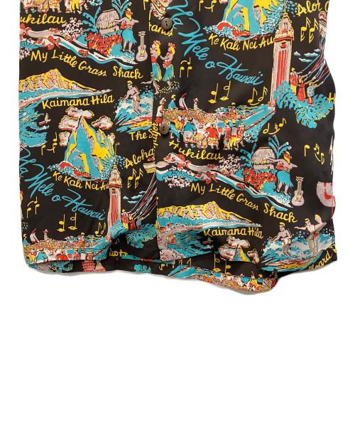 BEAMS（ビームス）BEAMS (ビームス) Sun Surf (サンサーフ) 半袖ワンピース ブラック サイズ:Freeの古着・服飾アイテム