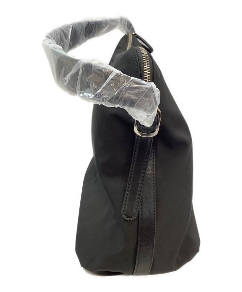 crewre（クルー）crewre (クルー) ナイロンレザーショルダーバッグ ブラックの古着・服飾アイテム