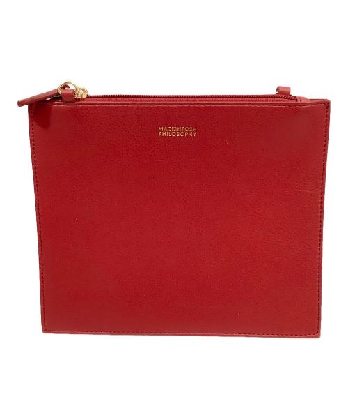 MACKINTOSH PHILOSOPHY（マッキントッシュ フィロソフィー）MACKINTOSH PHILOSOPHY (マッキントッシュ フィロソフィー) 3WAYバッグ レッドの古着・服飾アイテム