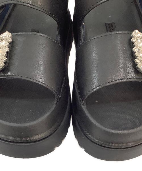 MACKINTOSH PHILOSOPHY（マッキントッシュ フィロソフィー）MACKINTOSH PHILOSOPHY (マッキントッシュ フィロソフィー) 厚底サンダル ブラック サイズ:Lの古着・服飾アイテム