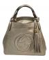 GUCCI（グッチ）の古着「2WAYバッグ」｜ゴールド