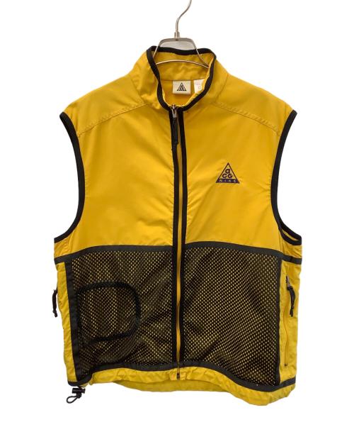 NIKE ACG（ナイキエーシージー）NIKE ACG (ナイキエーシージー) メッシュナイロンベスト イエロー サイズ:Sの古着・服飾アイテム