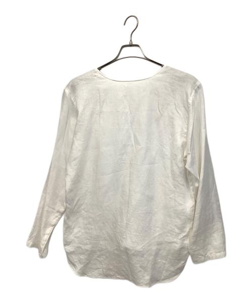 wafu（ワフー）wafu (ワフー) 長袖カットソー ホワイト サイズ:1の古着・服飾アイテム