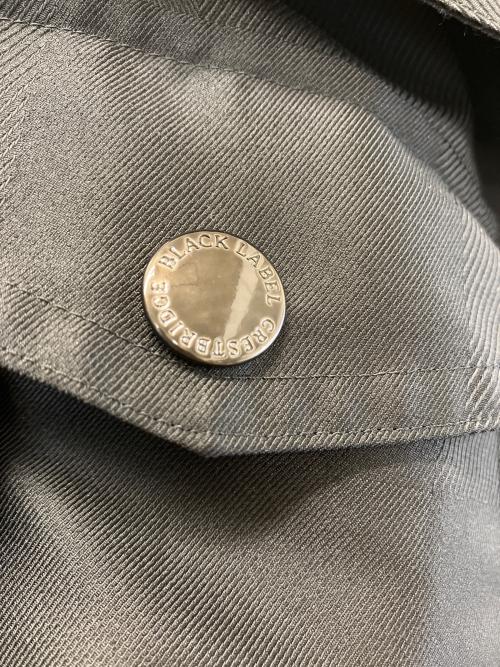 BLACK LABEL CRESTBRIDGE（ブラックレーベル クレストブリッジ）BLACK LABEL CRESTBRIDGE (ブラックレーベル クレストブリッジ) フーデッドジャケット ブラック サイズ:Mの古着・服飾アイテム