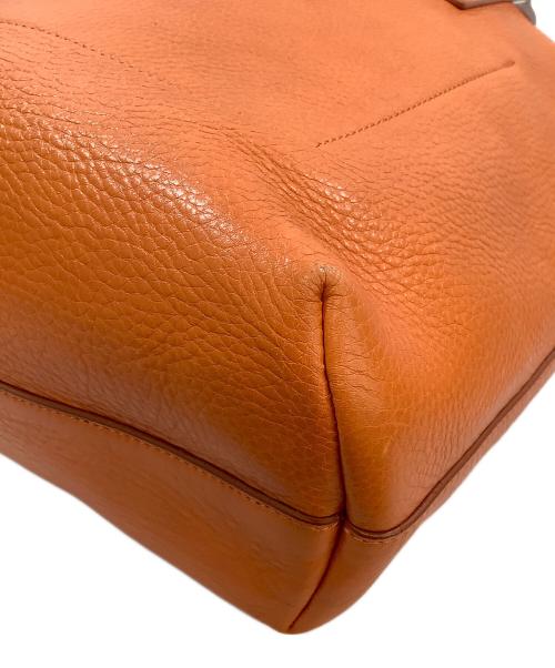 HIROFU（ヒロフ）HIROFU (ヒロフ) トートバッグ オレンジの古着・服飾アイテム