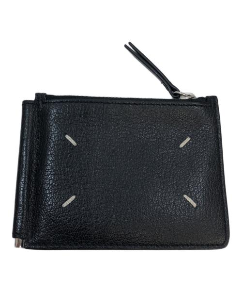 Maison Margiela（メゾンマルジェラ）Maison Margiela (メゾンマルジェラ) トリフォールド マネークリップ ブラックの古着・服飾アイテム