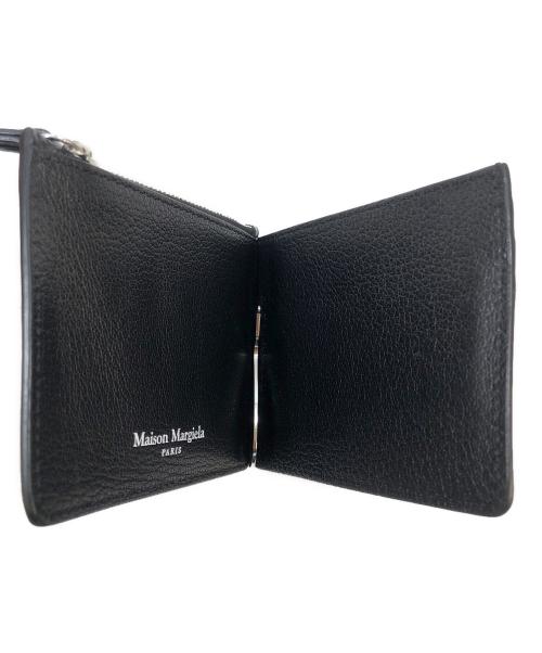 Maison Margiela（メゾンマルジェラ）Maison Margiela (メゾンマルジェラ) トリフォールド マネークリップ ブラックの古着・服飾アイテム